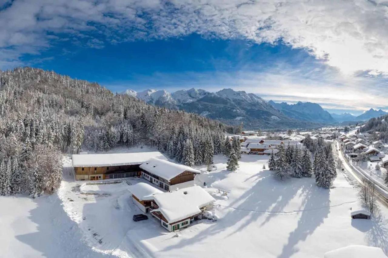 Ferienwohnung Berghof Wallgau Zewnętrze zdjęcie